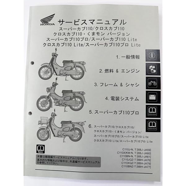 Amazon.co.jp: ホンダ クロスカブ／スーパーカブ110 カスタム